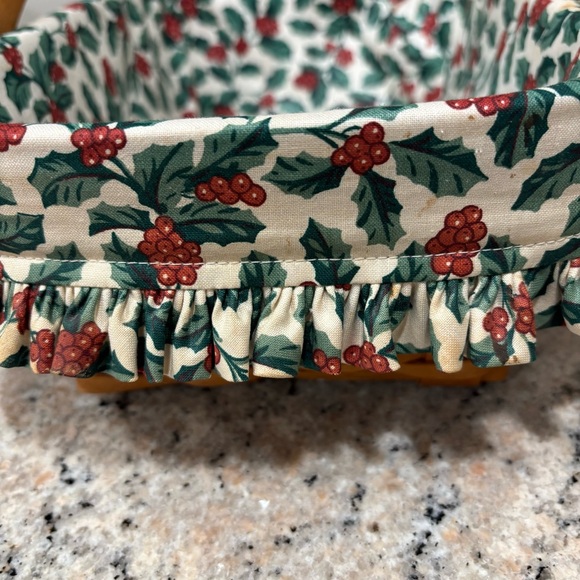 Vintage Longaberger 1996 Holiday Cheer Basket - Picture 5 of 16